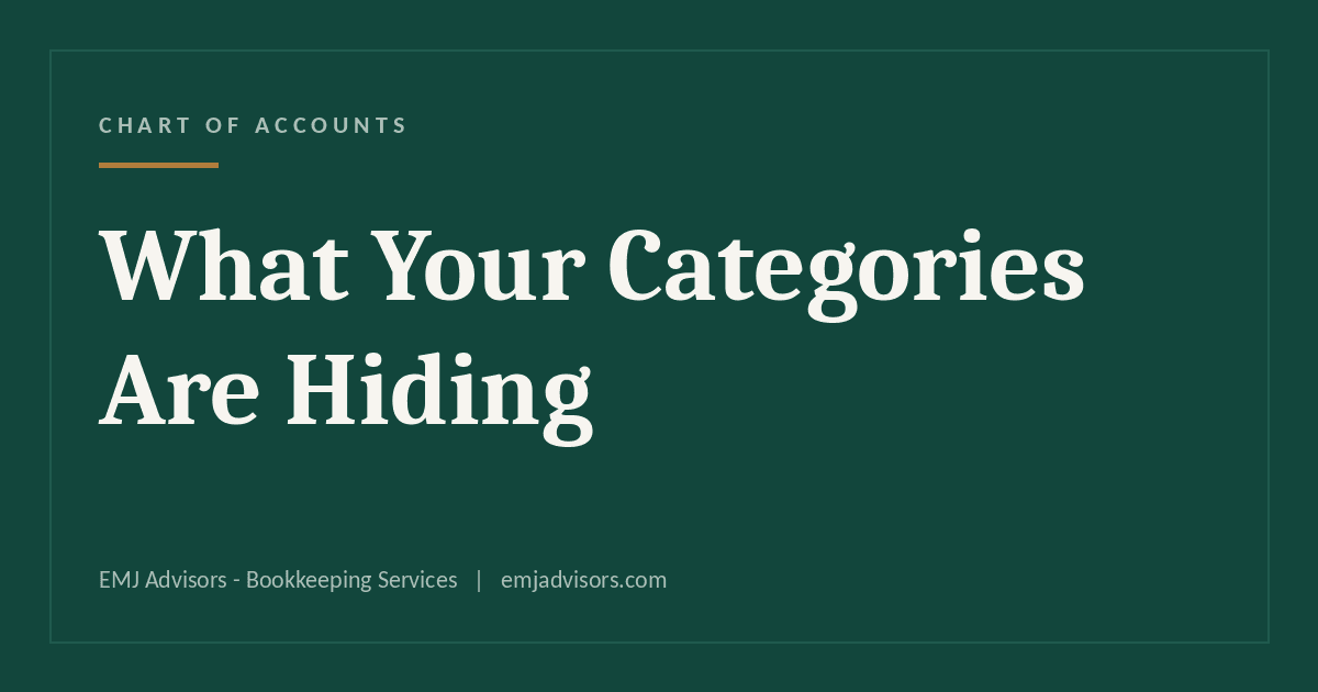 What Your Categories Are Hiding