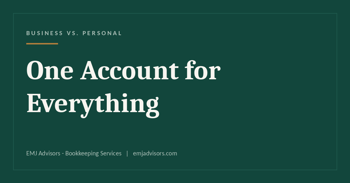 One Account for Everything